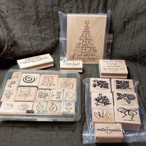 Stampin' Up Stamps ☆ Set of 26 pieces - Picture 1 of 10